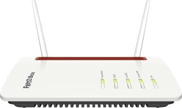 Box FRITZ! 6850 4G trådløs router Gigabit Ethernet Dual-band (2,4 GHz / 5 GHz) Hvid