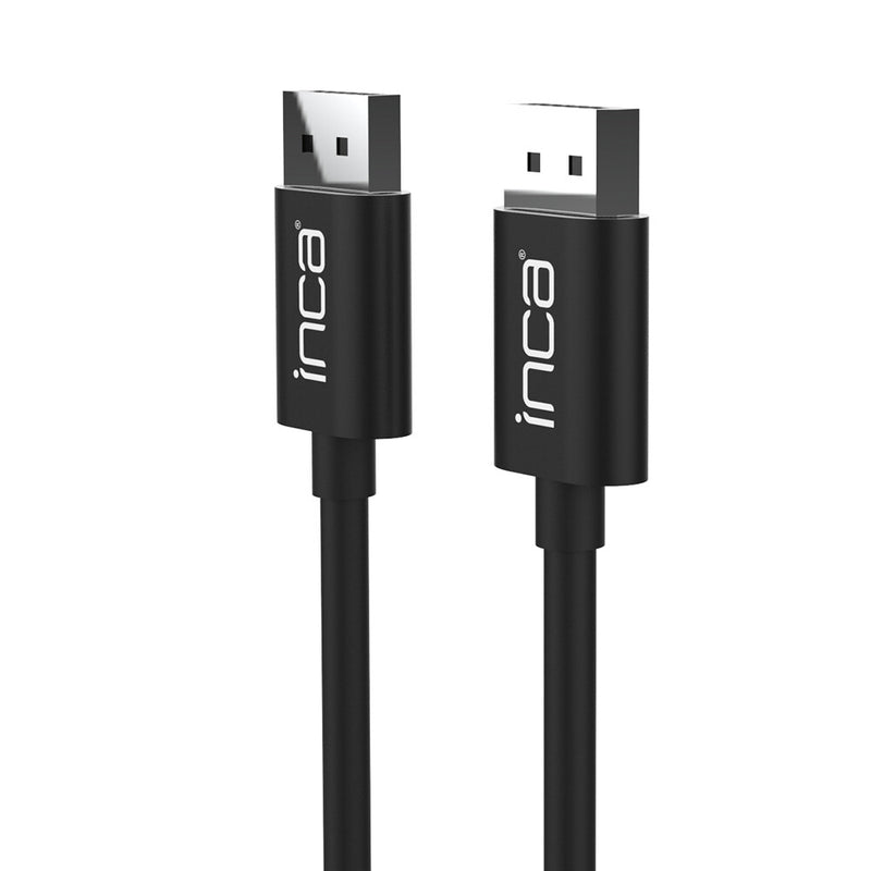 Inca IDPD-20 DisplayPort kabel 2 m Sort