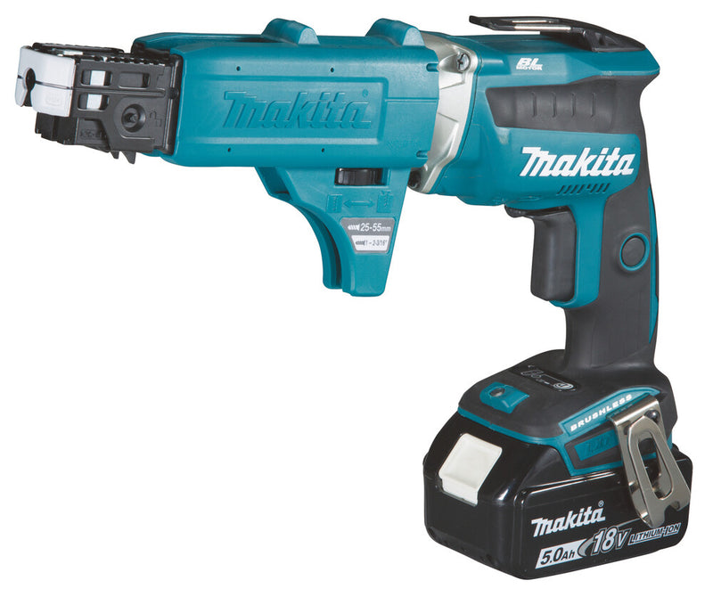 Makita DFS452TJX2 elektrisk skruetrækker & slagbor 4000 rpm Sort, Blå, Grå