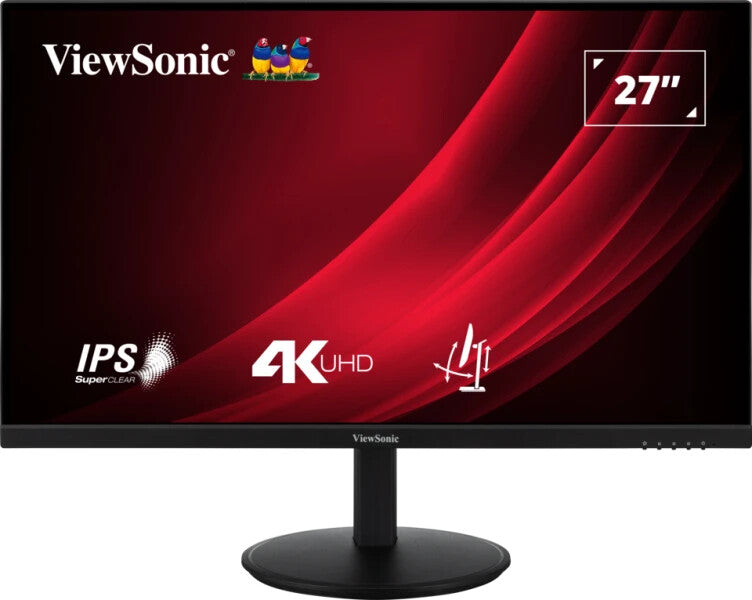 Viewsonic VG Series VG2708-4K computerskærm 68,6 cm (27") 3840 x 2160 pixel 4K Ultra HD LED Sort