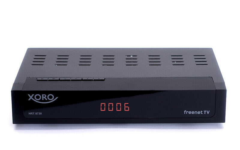 Xoro HRT 8730 Terrestrisk Fuld HD Sort