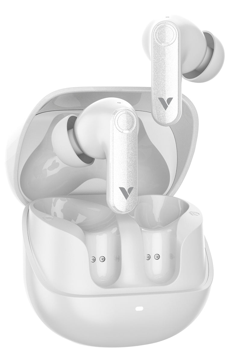 Verbatim TruSound Pro Headset Trådløs I ørerne Opkald/musik Bluetooth Hvid