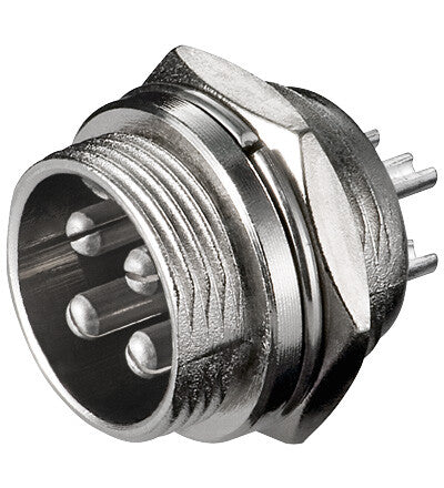 Goobay ME 4 XLR M Rustfrit stål