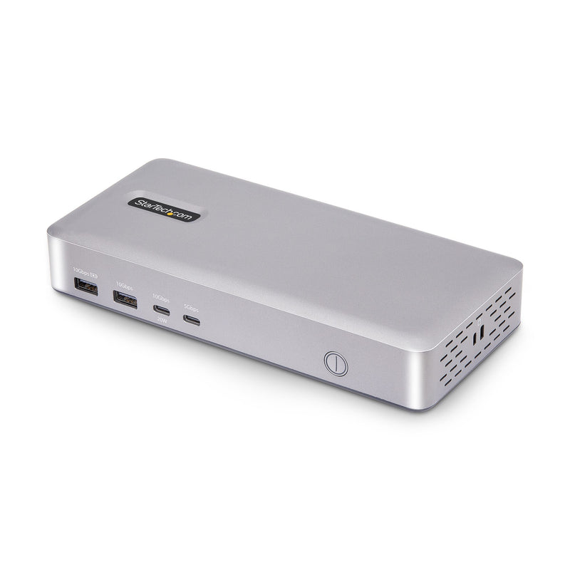 StarTech.com 155UE-USB4-DOCK dockingstation Ledningsført Sølv