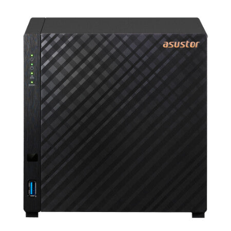 Asustor AS1204T NAS Tower Realtek RTD1619B 1 GB DDR4 0 TB ADM Sort