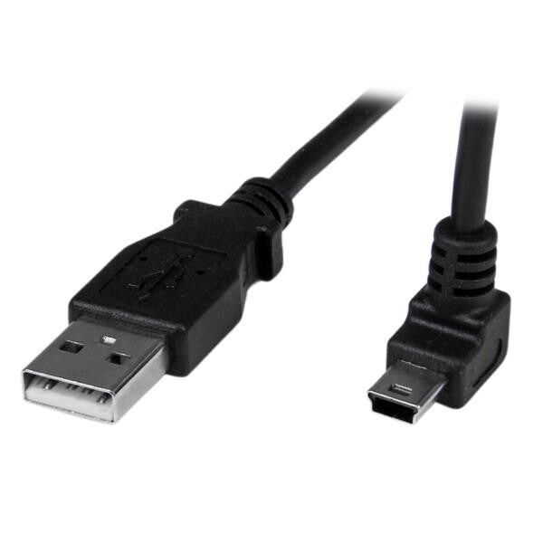 StarTech.com 1m, Mini USB-A - Mini-B USB-kabel USB 2.0 USB A Mini-USB B 0,48 Gbit/sek. Sort