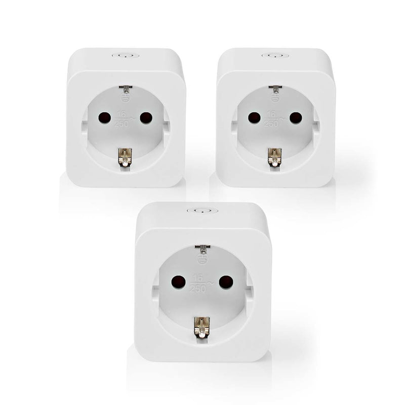Nedis WIFIP121FWT3 smart stik 3680 W Hjem Hvid