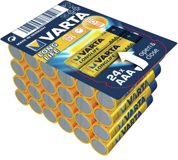 Varta Longlife AAA Engangsbatteri Alkaline