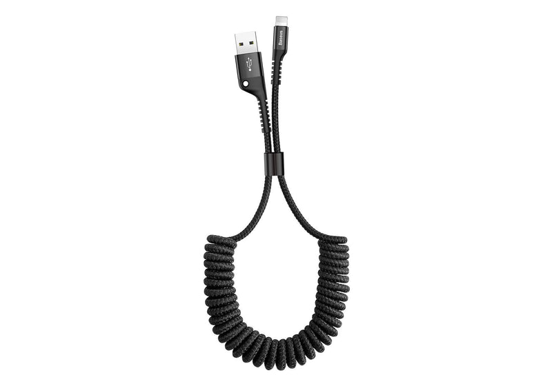 Baseus CALSR-01 Lightning kabel 1 m Sort