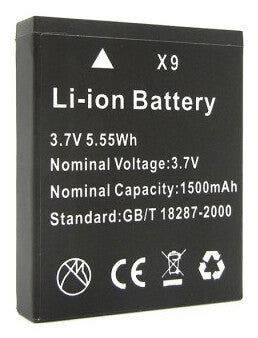Easypix 55104 batteri til kamera/videokamera Lithium-Ion (Li-Ion) 1500 mAh