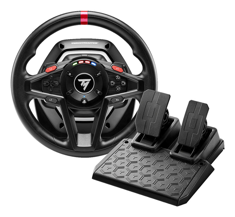 Thrustmaster T128 SimTask Farming Pack Sort USB Rat + pedaler + gearskifter Analog/digital PC, PlayStation 4, PlayStation 5