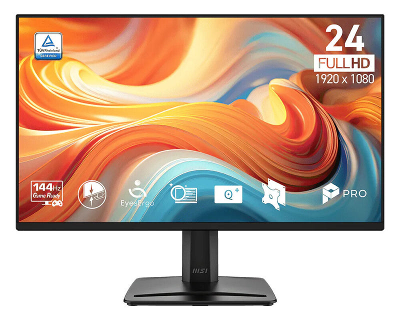 MSI Pro MP245 E14VL computerskærm 60,5 cm (23.8") 1920 x 1080 pixel Fuld HD LCD Sort