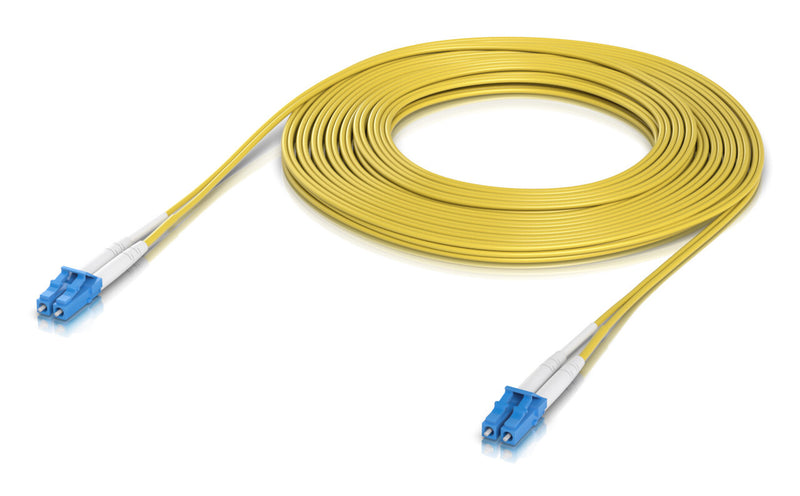 Ubiquiti UACC-OFC-S2-LULU-10M InfiniBand og fiberoptisk kabel LC LC/LC Gul