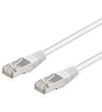 Goobay 1.5m CAT5-150 FTP netværkskabel Hvid 1,5 m Cat5e