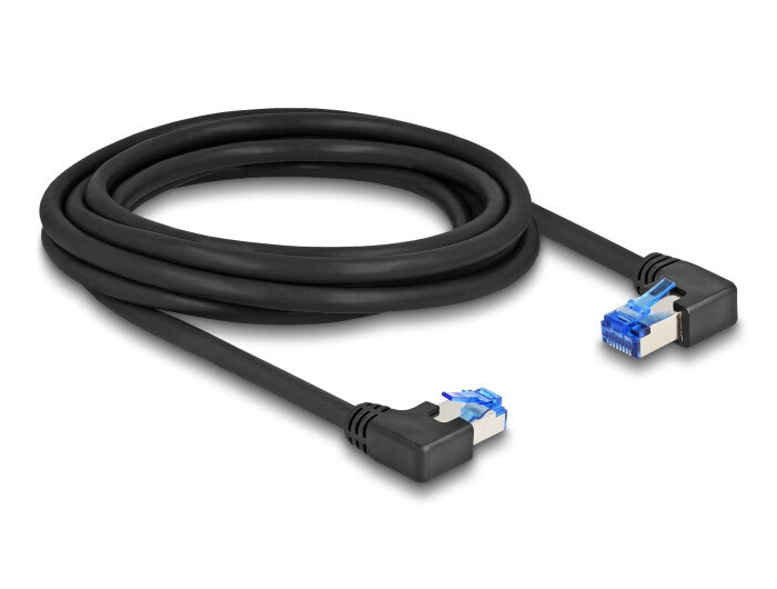 DeLOCK 80466 netværkskabel Sort 3 m Cat6a S/FTP (S-STP)