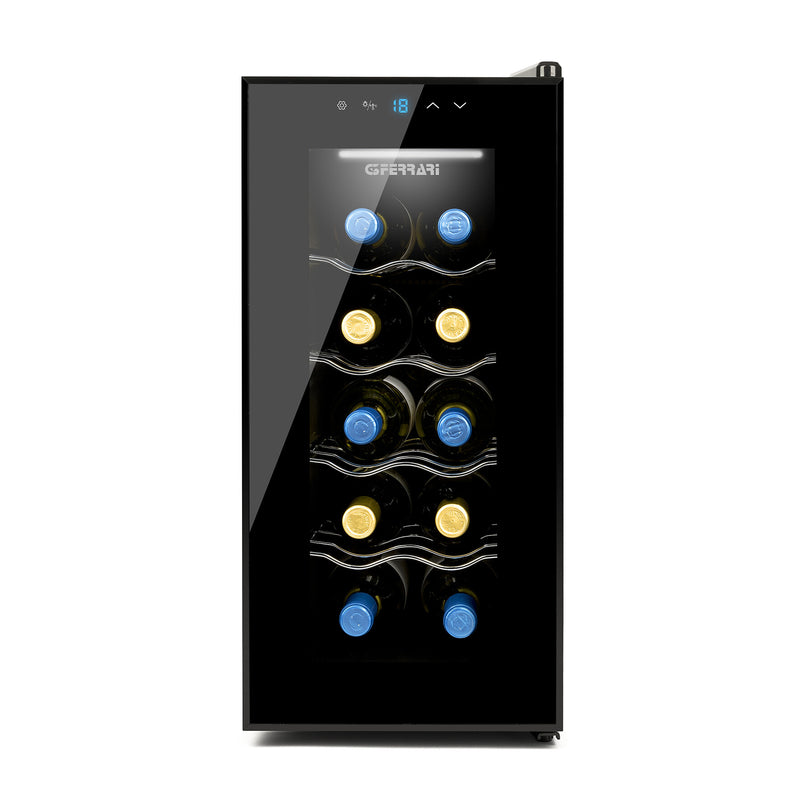 G3 Ferrari Riservetta 10 Thermo vinkøler Fritstående Sort 10 flaske(r)