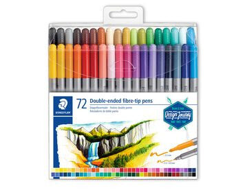 Staedtler 3200 filtpen Fin/ekstra fed Flerfarvet 72 stk