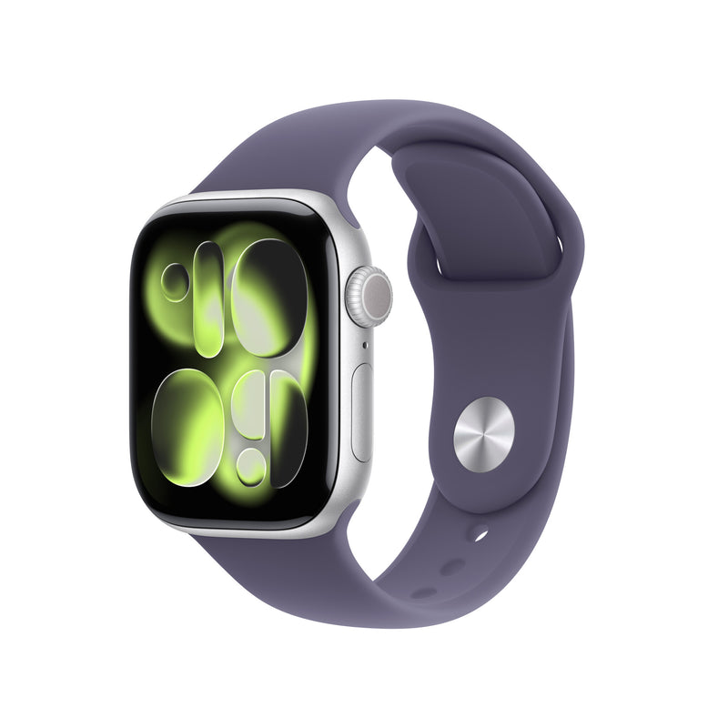 Apple Watch Series 11 OLED 42 mm Digital 374 x 446 pixel Berøringsskærm 5G Sølv Wi-Fi GPS (satellit)