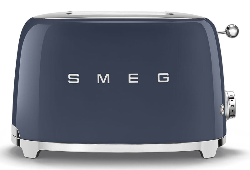 Smeg TSF01NBEU brødrister 6 2 skive(r) 950 W Blå, Krom