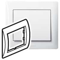 Legrand 771001 kontaktplade & kontakthætte Hvid