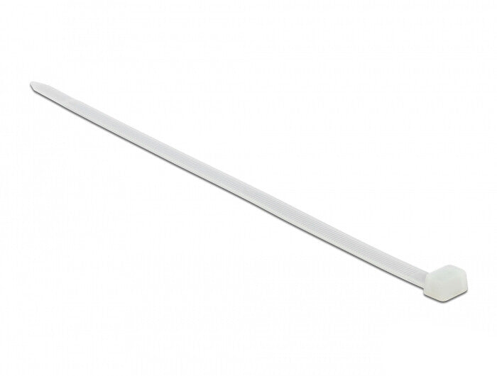 DeLOCK 19731 kabelsamler Udløselig kabelbinder Nylon Hvid 10 stk