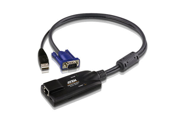 ATEN KA7570-AX KVM-kabel Sort, Blå, Metallic