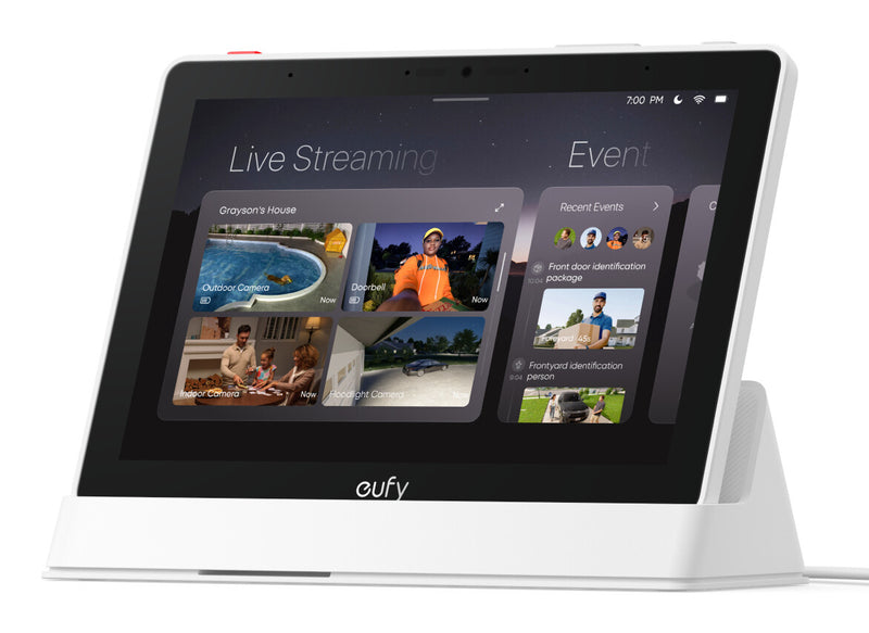 Eufy T87A03W1 smart home central styreenhed Ledningsført Hvid