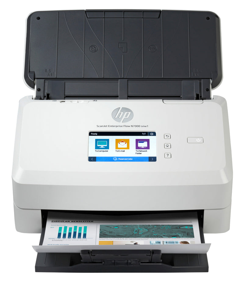HP ScanJet Enterprise Flow N7000 snw1 Skanner med papir-tilførsel 600 x 600 dpi A4 Hvid