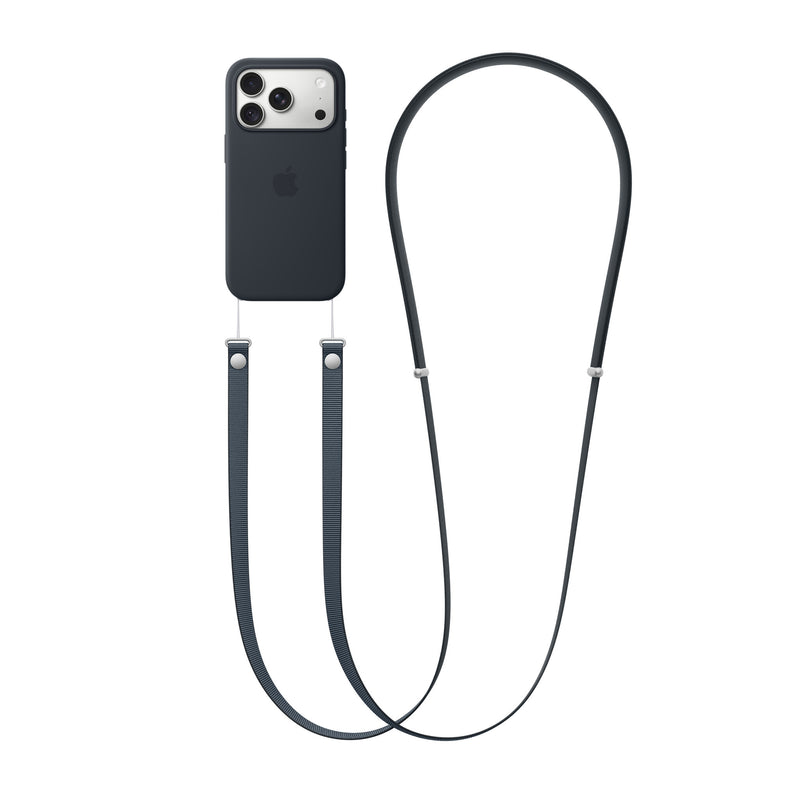 Apple Crossbody-rem – marineblå