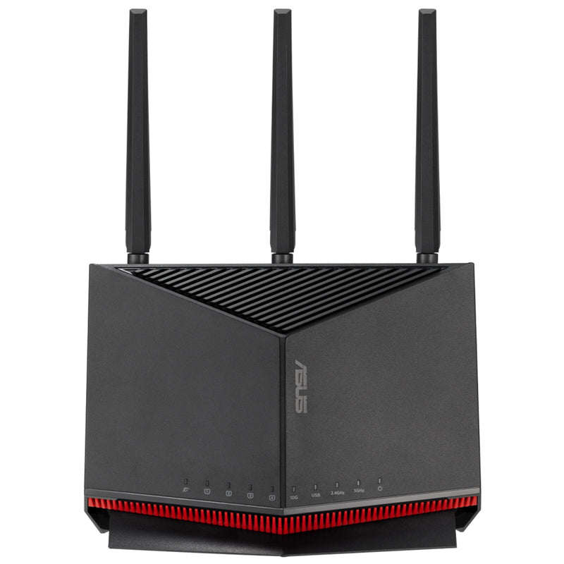 ASUS RT-BE86U trådløs router 10 Gigabit Ethernet Dual-band (2,4 GHz / 5 GHz) Sort
