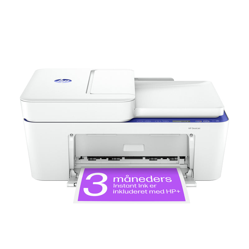 HP DeskJet 4230e Trådløst All-in-One Farve Printer, Instant Ink; Kopimaskine, scanner