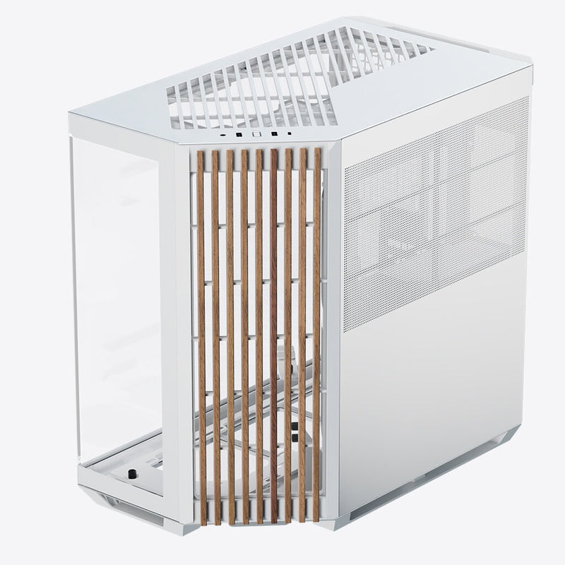 APNX V1-W-WT-v1 Midi Tower Hvid, Træ