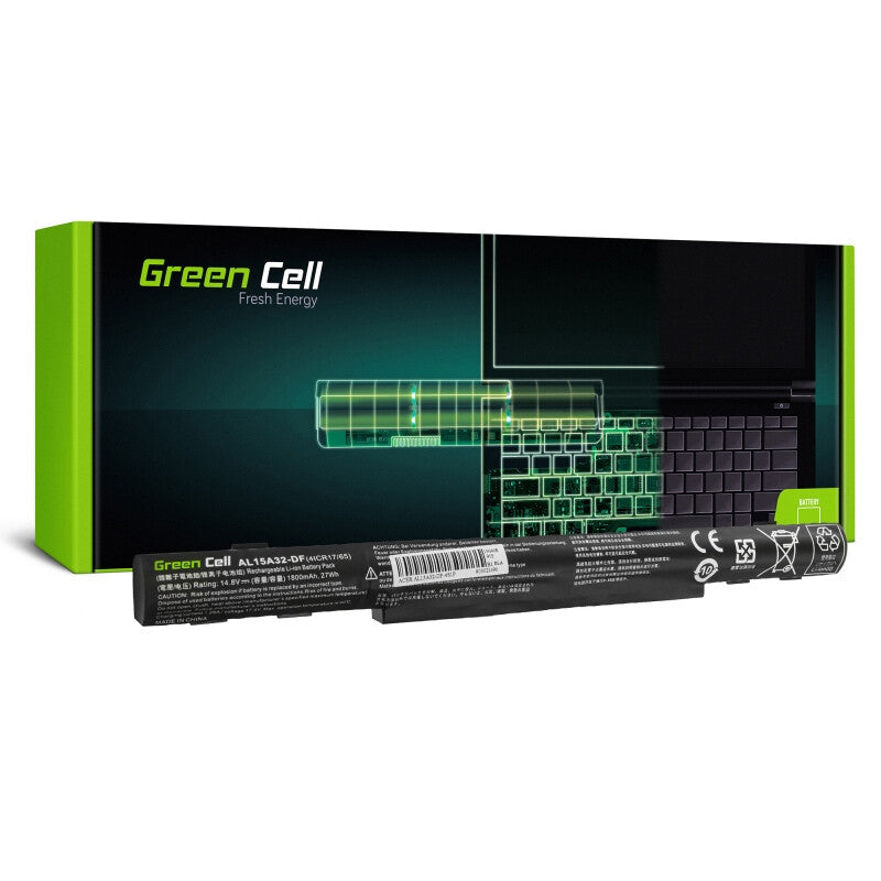 Green Cell AC68 laptop reservedel Batteri