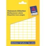 Avery Multipurpose Labels, White 16 x 9 selvklæbende etiket 2646 stk