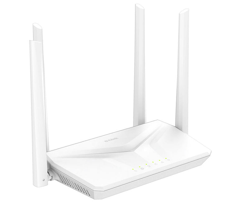 D-Link S12 trådløs router Gigabit Ethernet Dual-band (2,4 GHz / 5 GHz) Hvid
