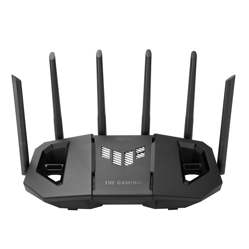 ASUS 90IG0A30-MO9C00 trådløs router 2.5 Gigabit Ethernet Tri-band (2,4 GHz/5 GHz/6 GHz) Sort