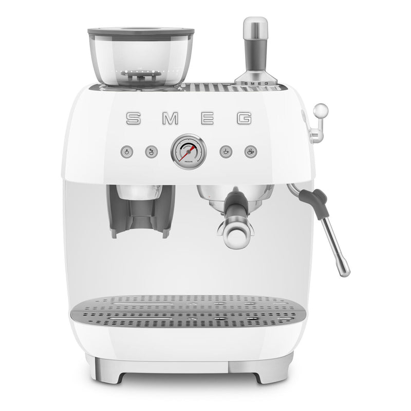 Smeg 50's Style Espressomaskine EGF03WHEU Hvid