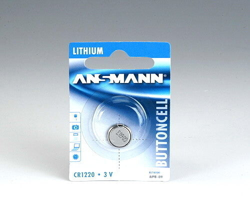 Ansmann Lithium CR 1220, 3 V Battery Engangsbatteri Lithium-Ion (Li-Ion)