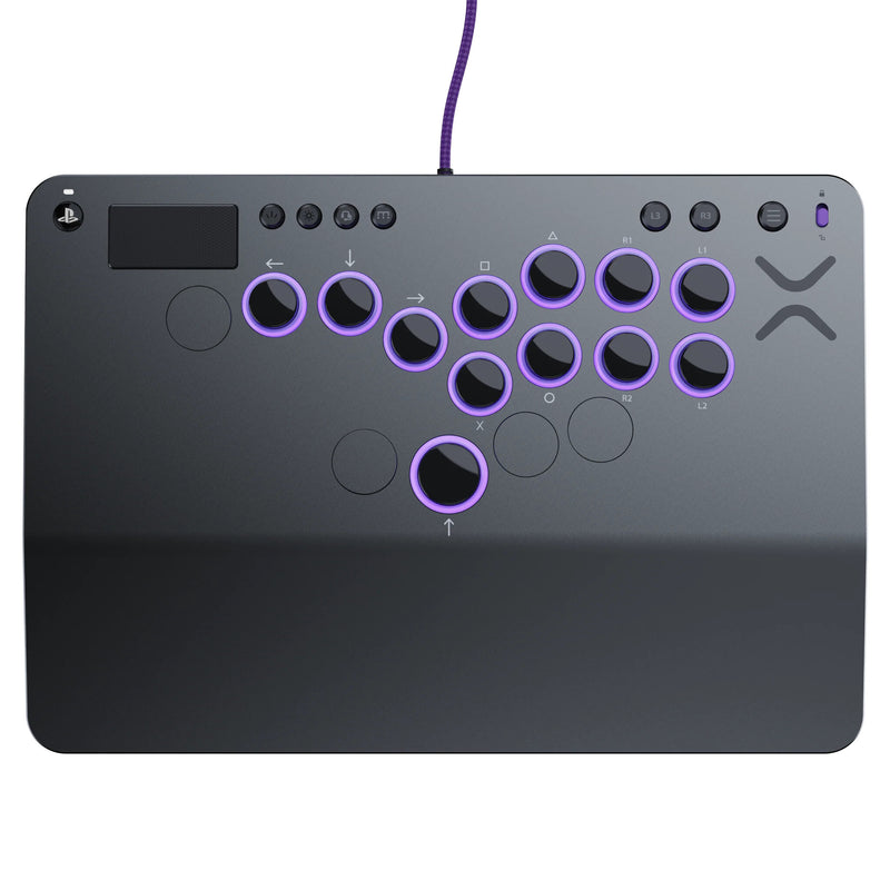 Turtle Beach Victrix Pro KO Leverless Fight Stick Grå USB Kamppind Digital PC, PlayStation 4, PlayStation 5