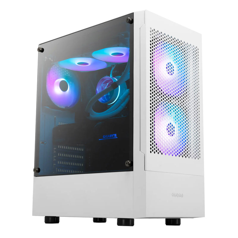 GAMDIAS Talos E3 MESH Midi Tower Hvid