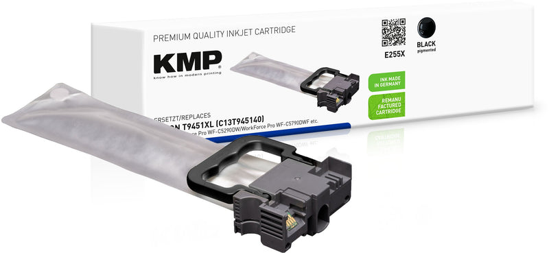 KMP 1645,4001 blækpatron 1 stk Kompatibel Sort