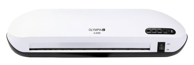 Olympia A 2250 350 mm/min Sort, Hvid
