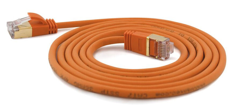 Wantec 7143 netværkskabel Orange 0,25 m Cat7 S/FTP (S-STP)