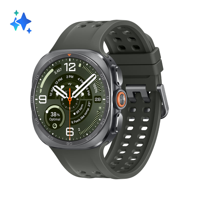 Samsung Galaxy Watch Ultra2 3,81 cm (1.5") AMOLED 47 mm Digital 498 x 498 pixel Berøringsskærm 4G Sølv Wi-Fi GPS (satellit)