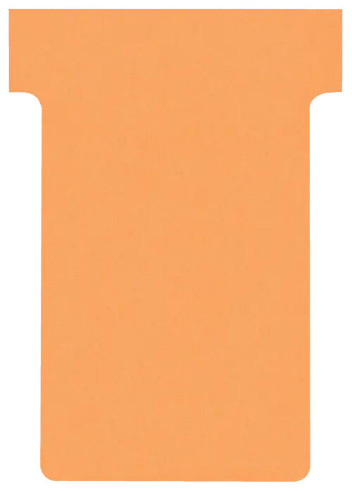 Franken TK205 tilbehør til planlægningstavel 100 stk Orange T-kort