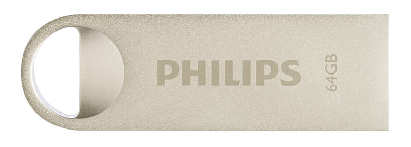 Philips Moon Edition 2.0 USB-nøgle 64 GB USB Type-A Sølv