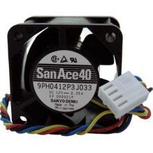 Supermicro PWM Fan Computerkabinet Ventilator 4 cm Sort