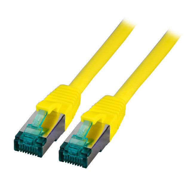 EFB Elektronik MK6001.1,5Y netværkskabel Gul 1,5 m Cat6a S/FTP (S-STP)