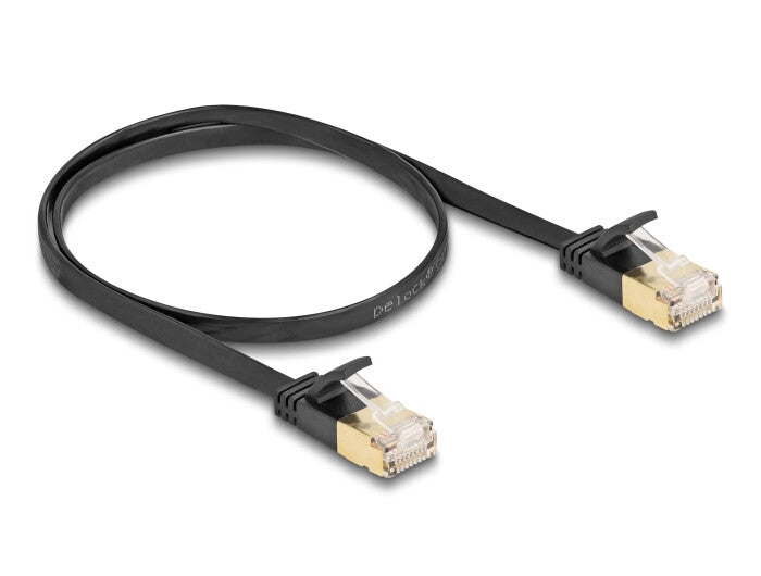 DeLOCK 80344 netværkskabel Sort 0,5 m Cat7 U/FTP (STP)