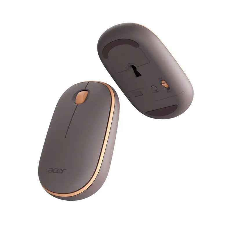 Acer Wireless Bubble Mouse - AMR100 Peach (Retail pack) mus Universel Ambidextrous RF trådløst Optisk 1600 dpi